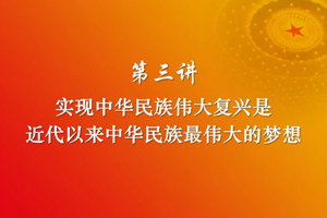 习近平新时代中国特色社会主义思想三十讲（第三讲）