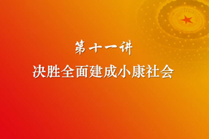 习近平新时代中国特色社会主义思想三十讲（第十一讲）