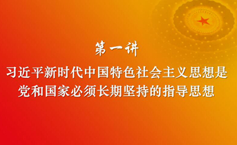 习近平新时代中国特色社会主义思想三十讲（第一讲）