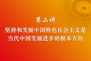 习近平新时代中国特色社会主义思想三十讲（第二讲）